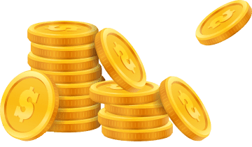 Gold coin stack